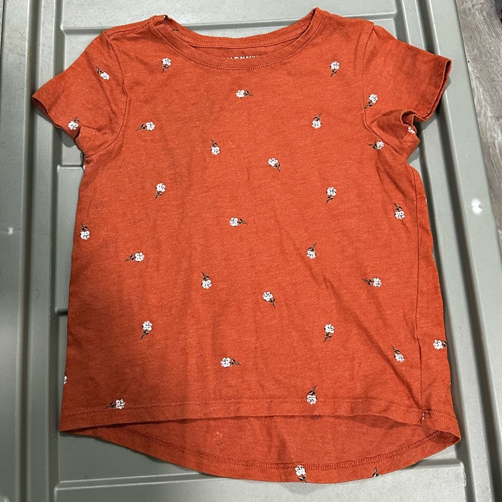 Old Navy Kids Tee with Floral Accents